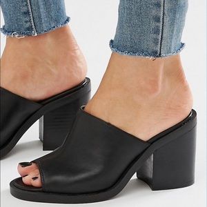 ASOS New Look Block Heel Mule